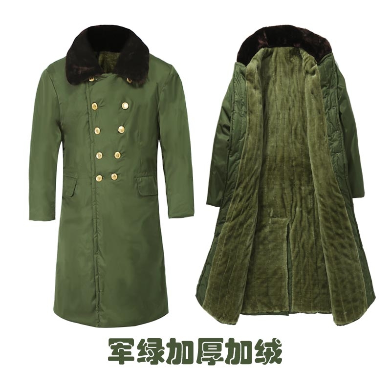 防水毛绒内里棉大衣
